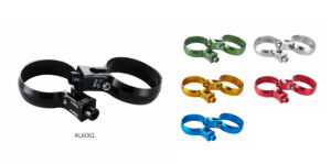 Seatpost bottle cage clamp